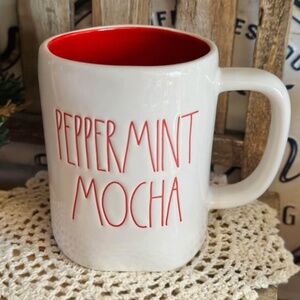 Rae Dunn Peppermint Mocha Mug